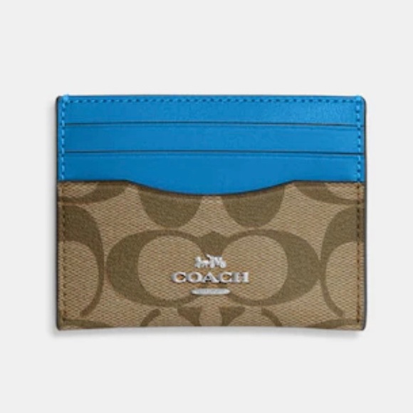 Authentic Coach Slim ID Card Case NWT - Picture 1 of 1